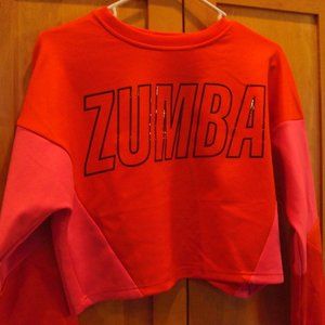 Zumbawear Cropped Sweatshirt - Size S